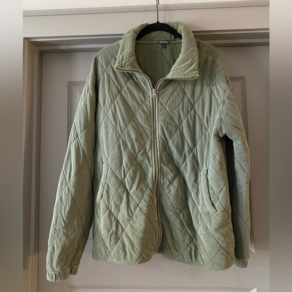 Wild Fable Cotton Quilted Jacket